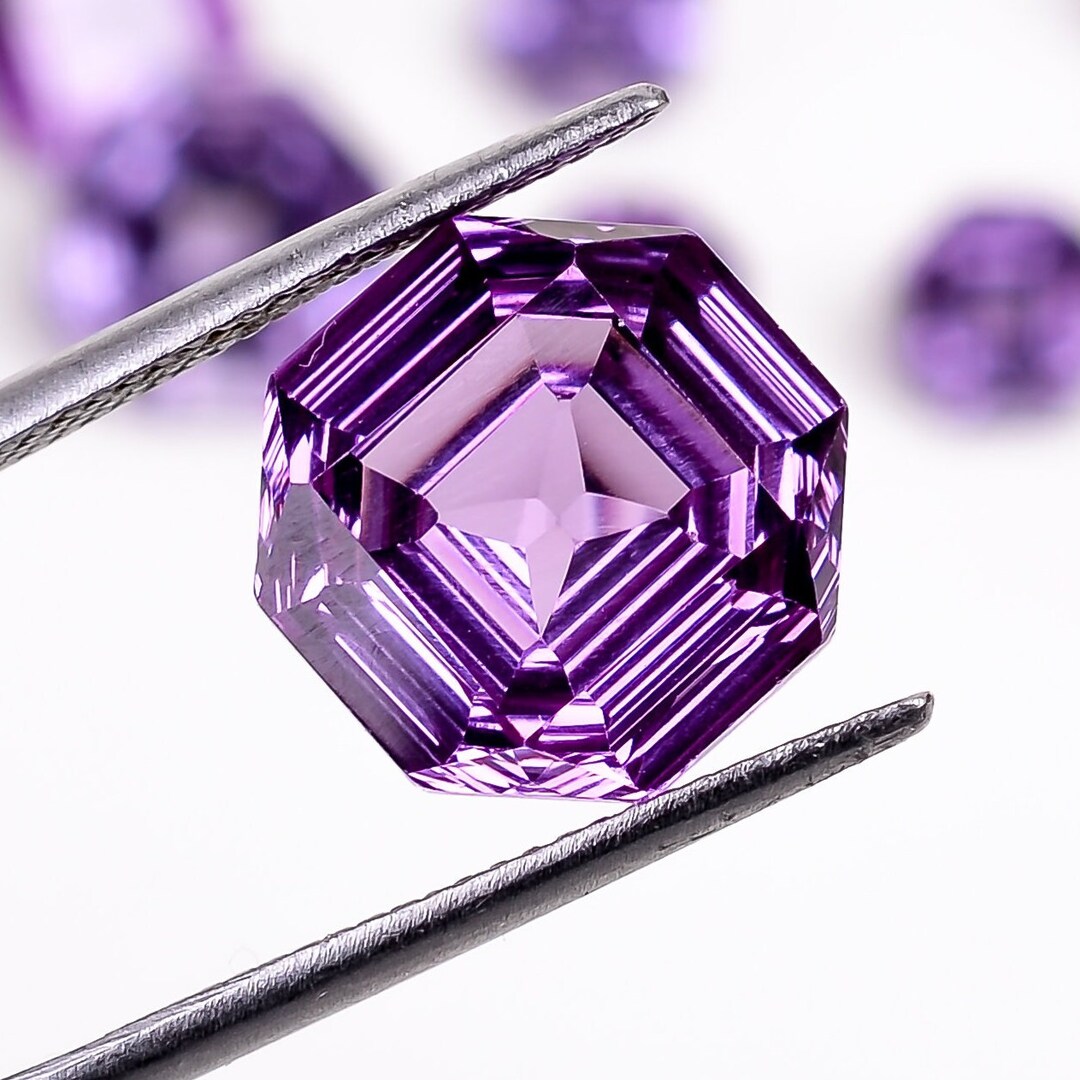 Purple Alexandrite Octagon Shape Faceted Cut, Color Changing ...