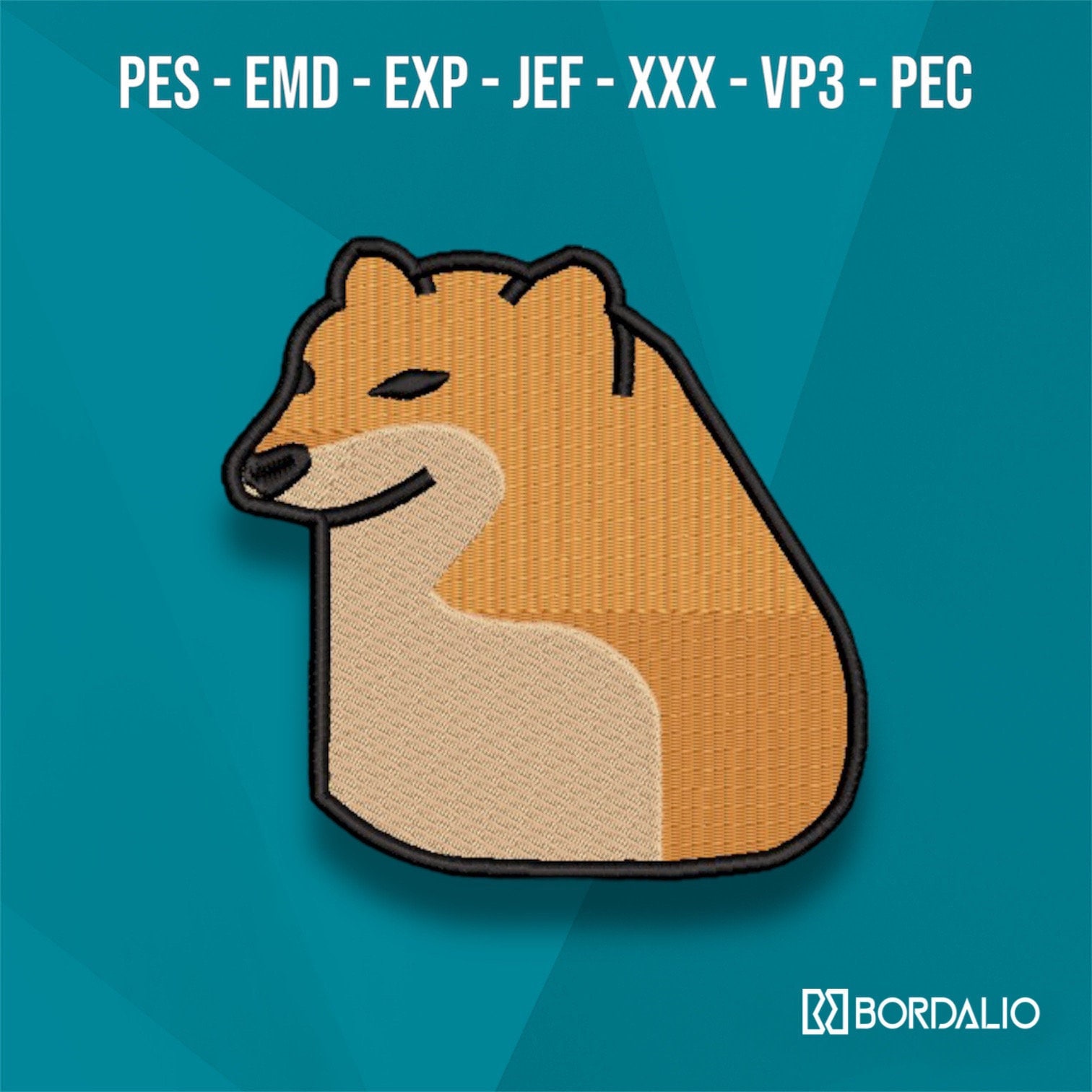 Cheems Dog Meme Embroidery Design Digital File Art And Collectibles