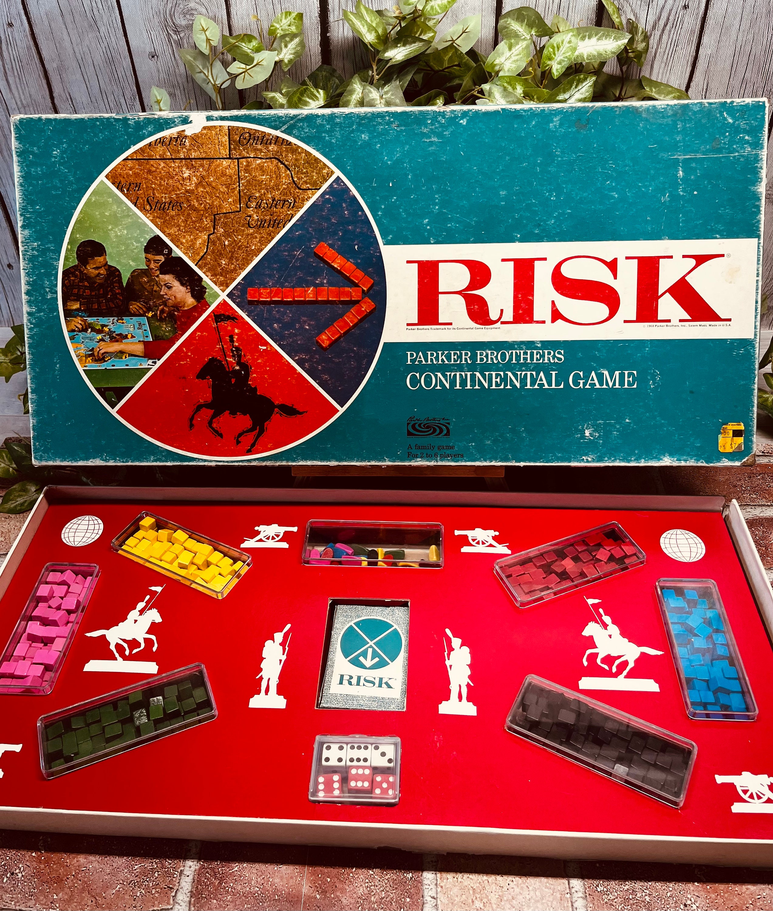 Early Risk Game Vintage 1968 “risk” Board Game - Etsy