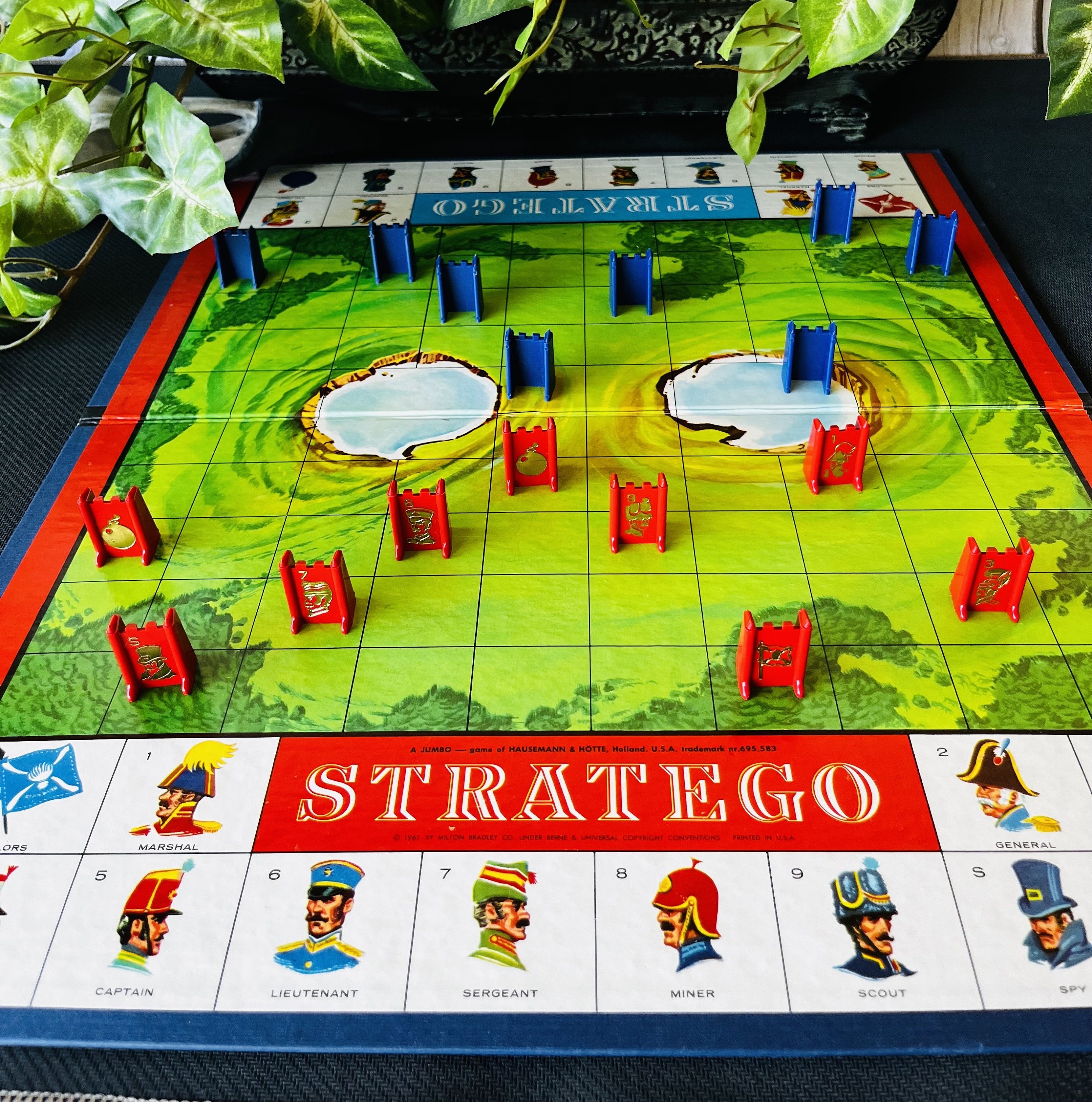 Vintage 1960 stratego Board Game Etsy