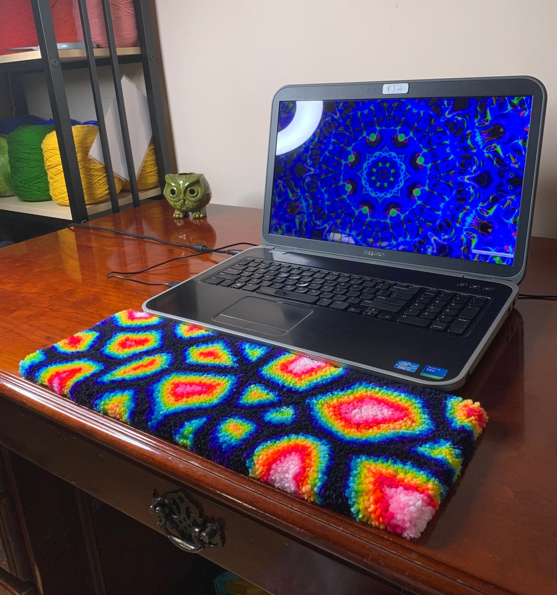 Keyboard Rug Fluffy Keyboard Rug Rainbow Keyboard Pad Rainbow Rug ...