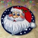 Handmade Santa Claus Rug, Tufted Acrylic Christmas Carpet (27 Inches ...