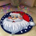 Handmade Santa Claus Rug, Tufted Acrylic Christmas Carpet (27 Inches ...