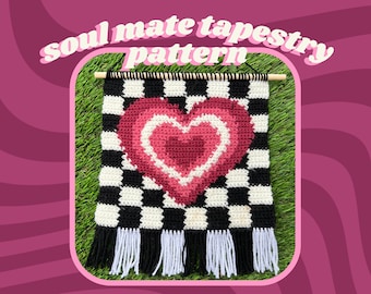 soul mate tapestry (crochet pattern)