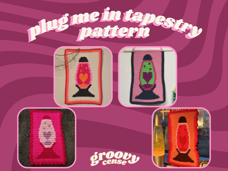 plug me in tapestry crochet pattern image 2