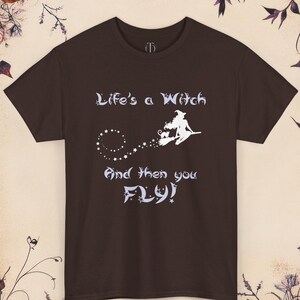 Retro Witch T-Shirt: Funny Halloween Tee, Spooky Season Unisex Shirt
