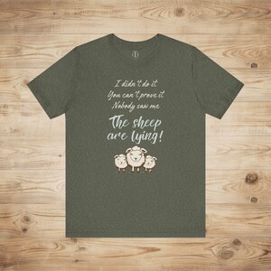 Rolig får-T-shirt: Sarkastisk bondgårdshumor-T-shirt
