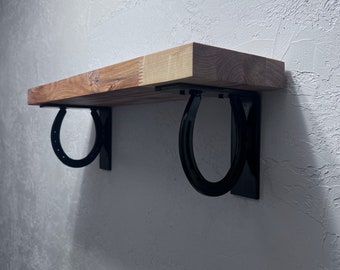Horseshoe shelf