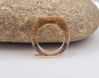 Polished Citrine Quartz Ring: Polished Gemstone