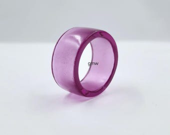 Polished Pink Quartz Ring: Polished Gemstone