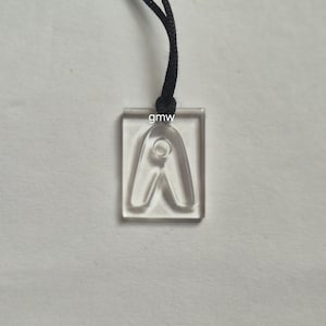 Carved Rock Crystal Quartz Pendant Necklace: EMF Shielding, Natural Stone