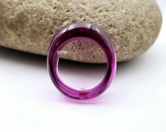 Polished Pink Quartz Ring: Polished Gemstone