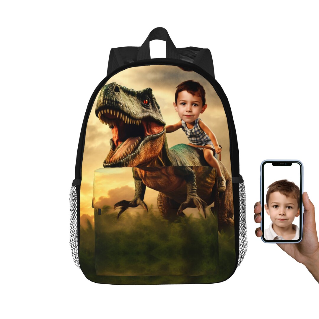 Personalized Dinosaur Backpack for Kids Boy Backpack Boy Etsy