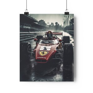Ferrari Vintage F1 Autos | Hochwertige, druckbare Bilder Bild 2