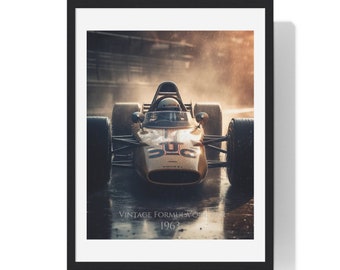Vintage F1 Autos | Hochwertige, druckbare Bilder
