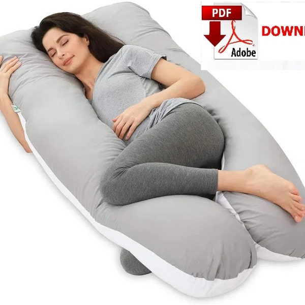 PATTERN Pregnant Pillow Eight Shape For Pregnant Women Cushion For Pregnant Cushions Support Breastfeeding For Sleep