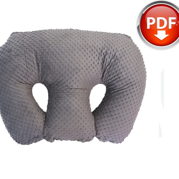 Twin Feeding Pillow Pattern- DIGITAL DOWNLOAD, PDF pattern