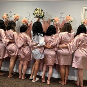 Set of 7 bridesmaid robes deals