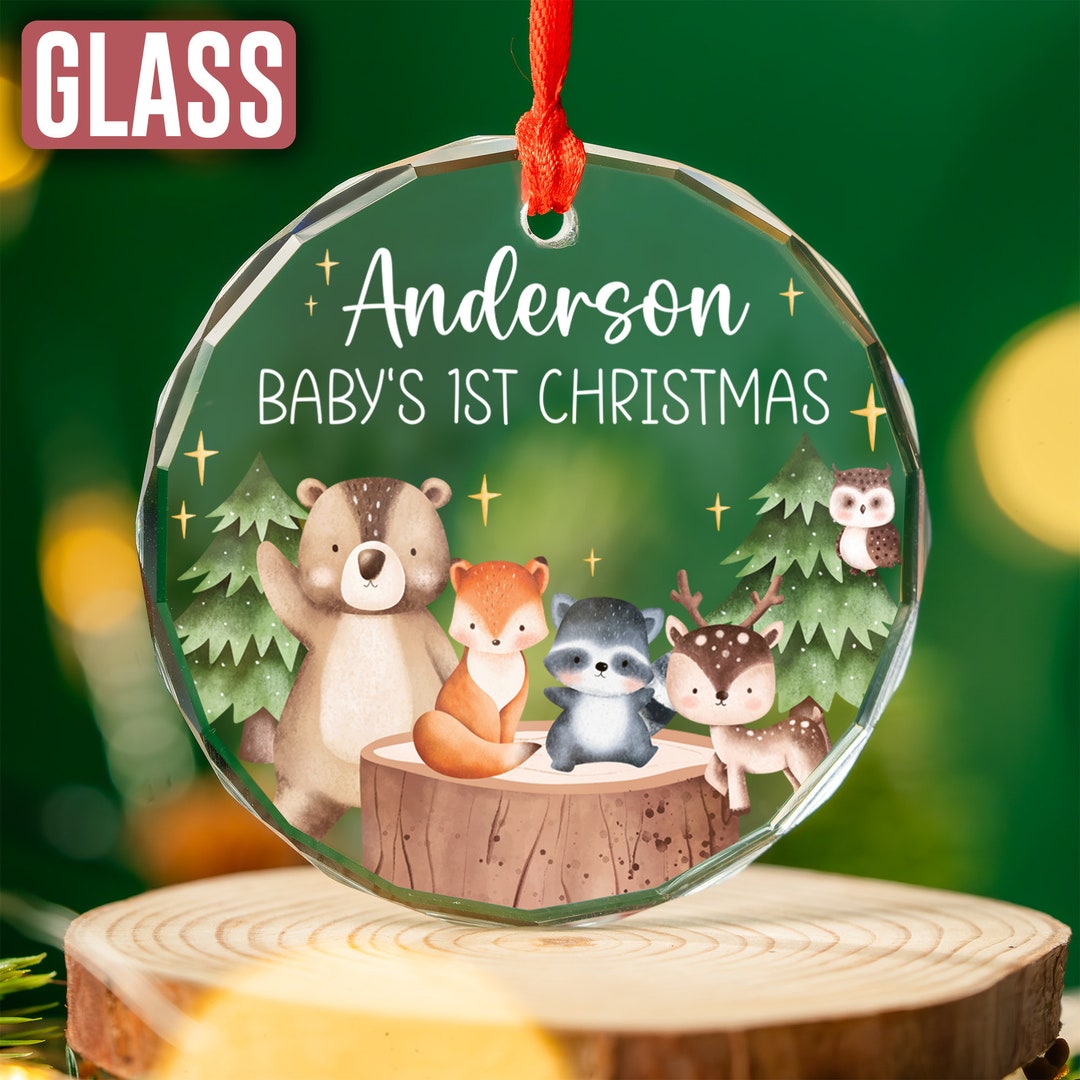 Personalized Baby's First Christmas Ornament 2023, First Christmas
