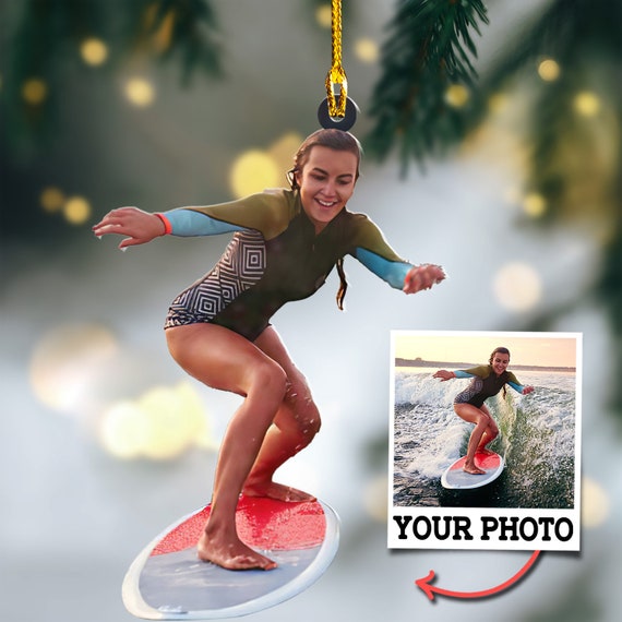 Surfer ornament 2024