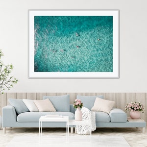 Beach Art Wall Poster Ocean Art Picture Home Decor Tropical Beach Art for Home or Office Photo Gift Digital Print Living Area Decor