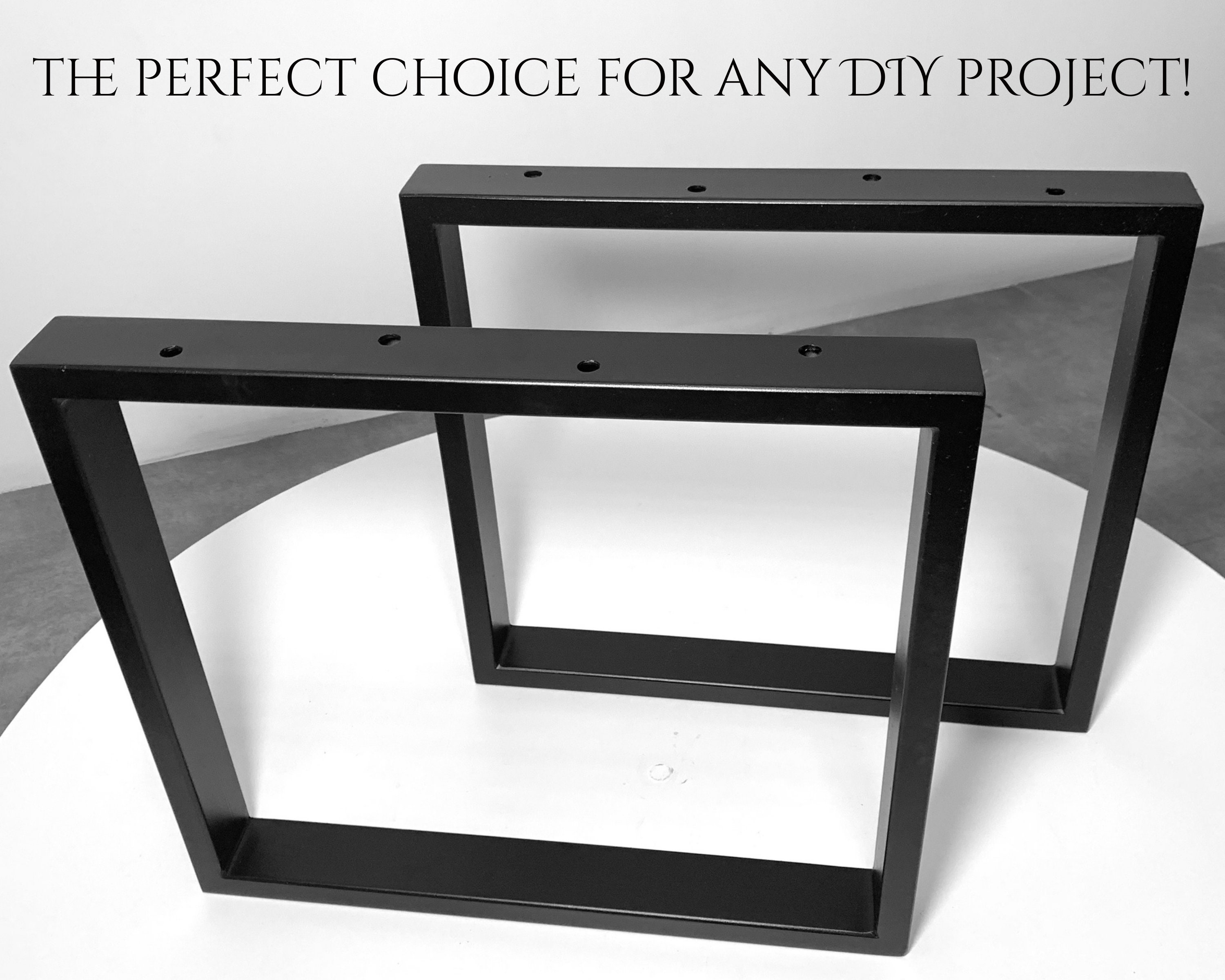 Classic Steel Table Legs High Quality Set of 2 Metal Etsy