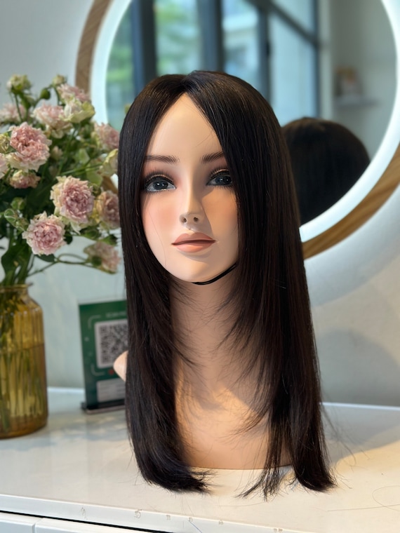Lavia, Cool Dark Brown Layer Cut Wig, 16inches (40cm) 150 
