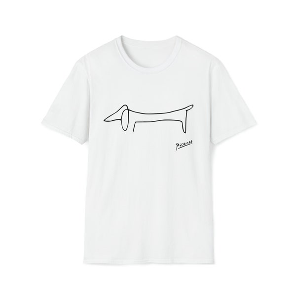 Picasso Dog Print T-Shirt