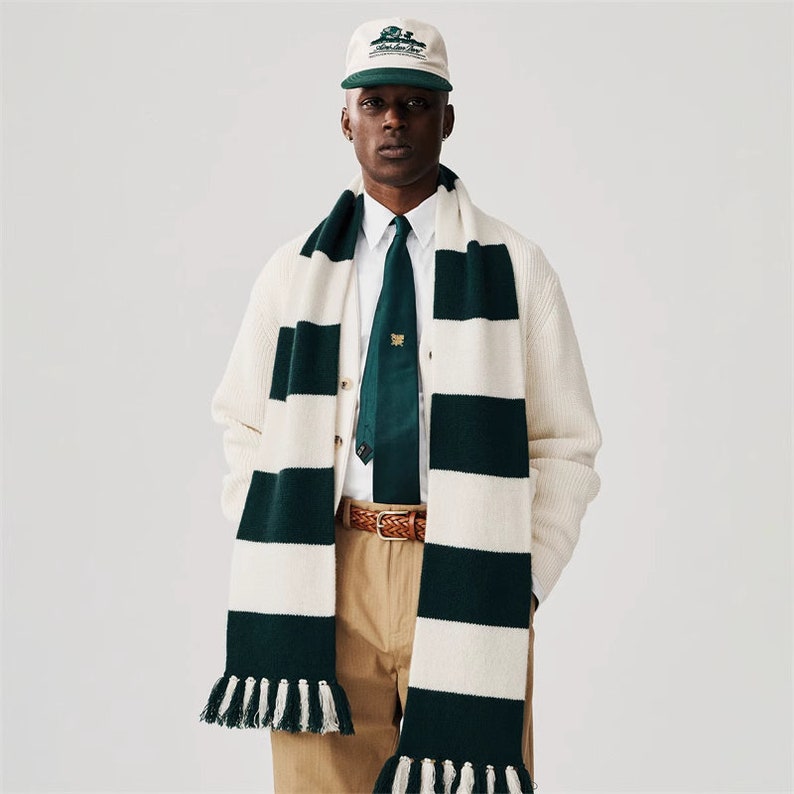 Aime Leon Dore Unisphere Hat 5panel White Green Navy Yellow Etsy