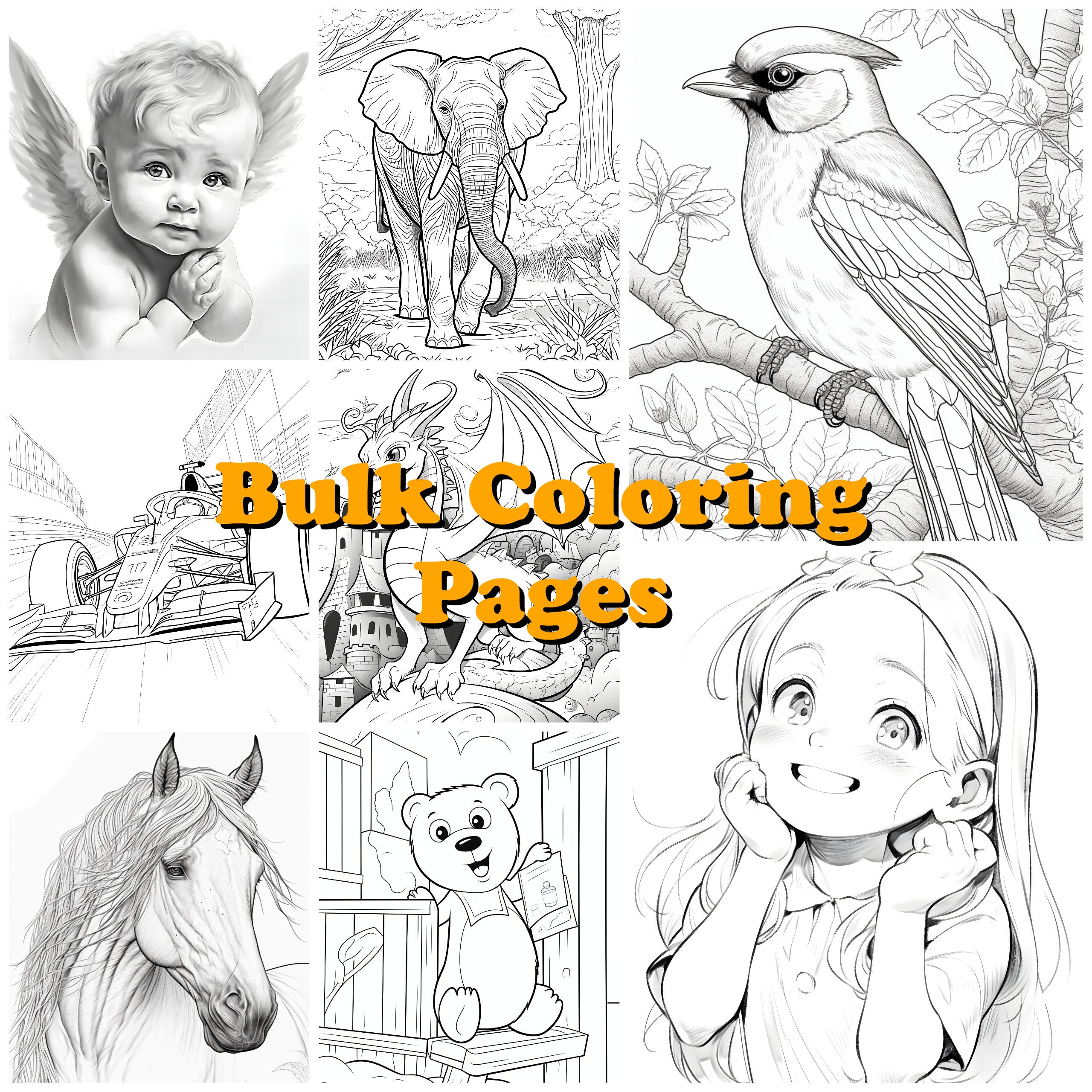 Midjourney Coloring Books Prompt Generator, 56 OFF