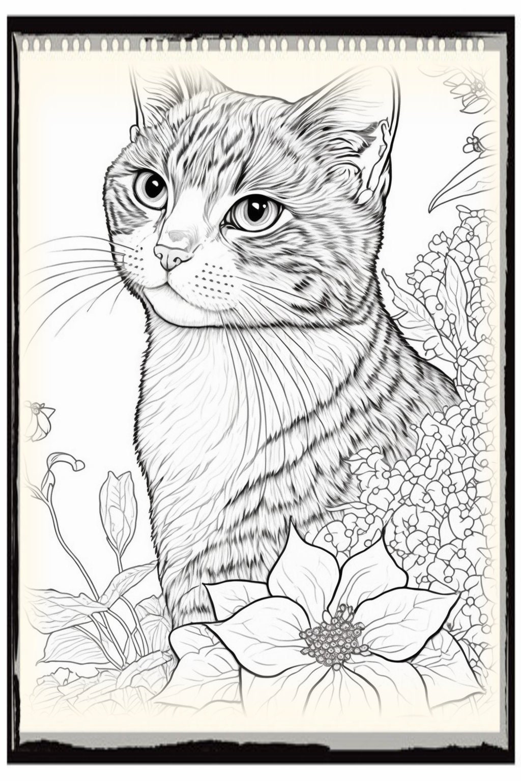 Cat Coloring Pages, Cat Coloring Sheets, Kitten Coloring Pages, Cat Art ...