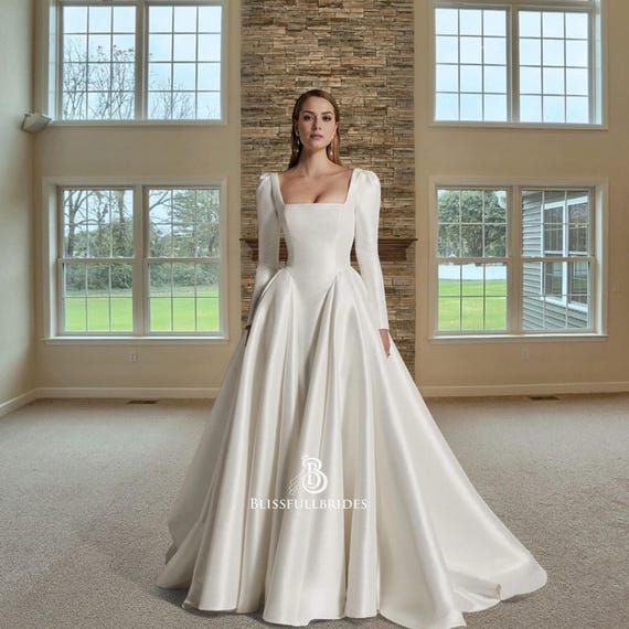 minimalist mermaid wedding dress MERMAID WEDDING DRESSES for Every Wedding