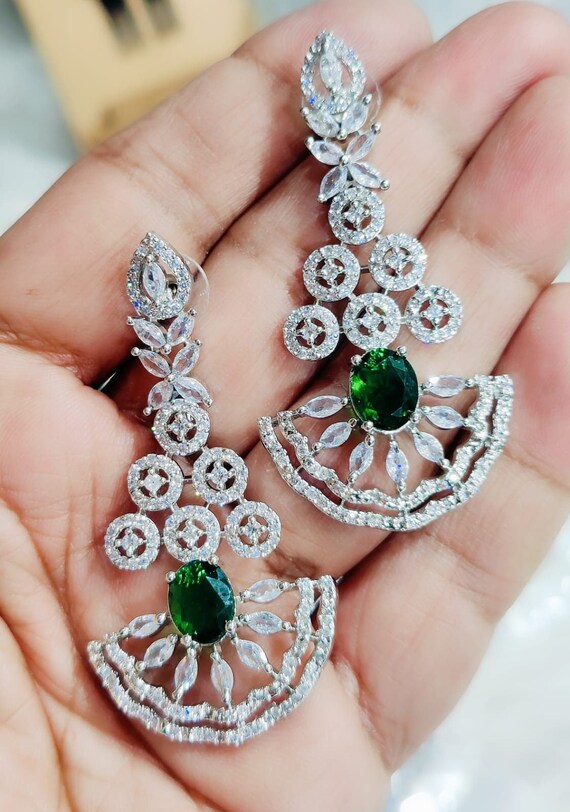 Diamond earrings danglers sale