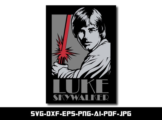 SWCJ Luke Skywalkerバッジ アートポスター Luke Skywalker Original Painting with authentic Mark Hamill