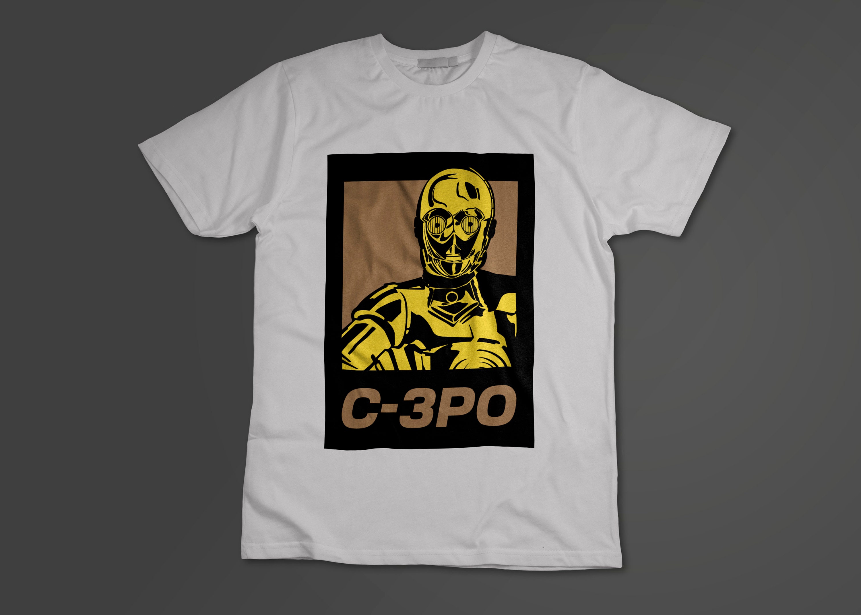 C-3PO ポスター：スター・ウォーズ 印刷可能（デジタルダウンロード