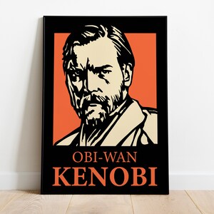 Obi-wan Kenobi Poster, SVG and PNG for Obi-wan Kenobi Poster, EPS, Dxf ...