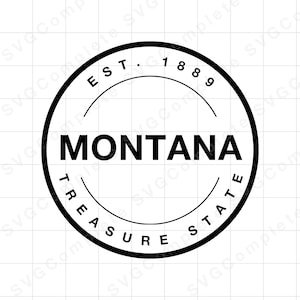 Montana svg State of Montana svg Tshirt University of Montana State Sweatshirt svg Montana png clipart Cricut svg Montana Silhouette
