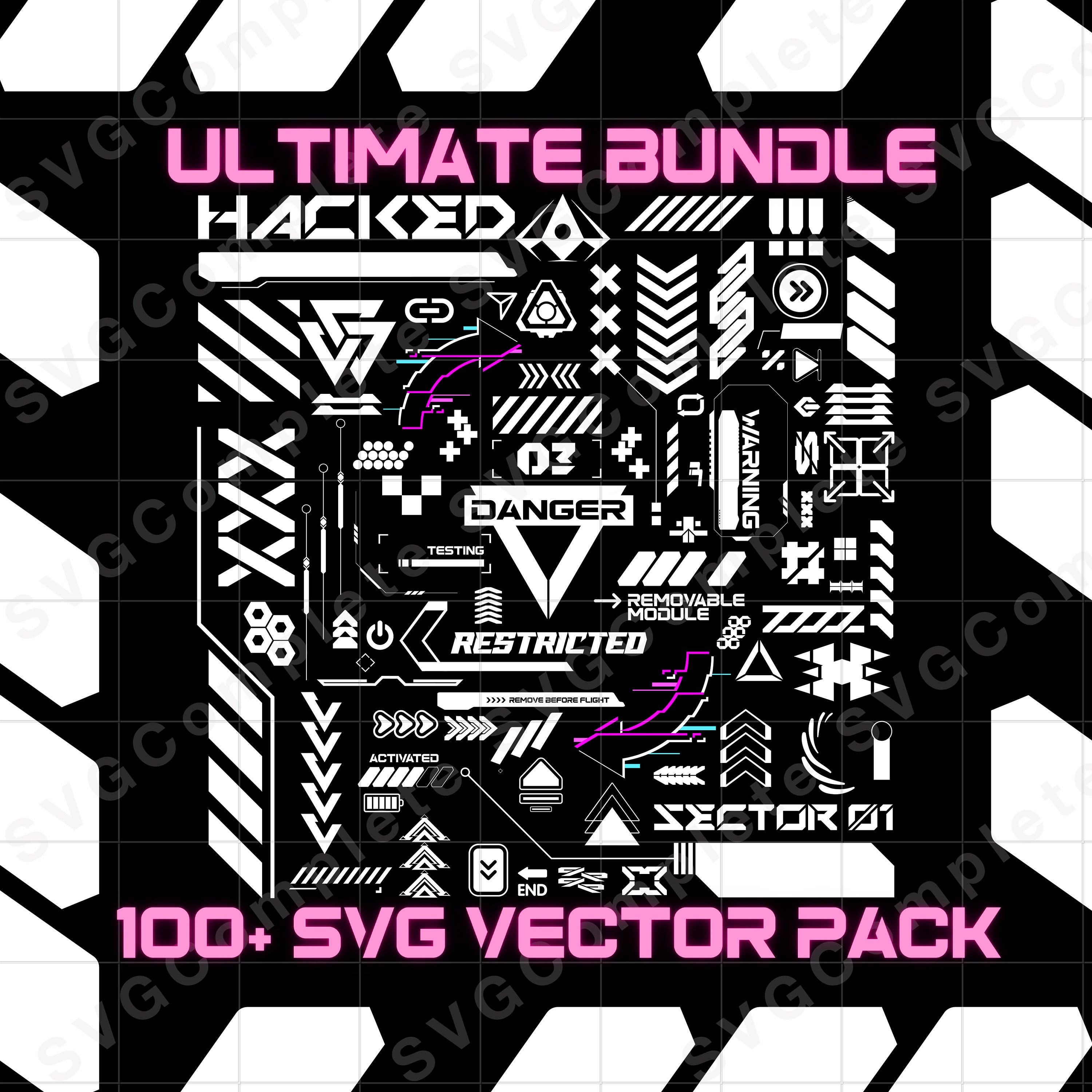 100+ Sci-fi Svg Vector Ultimate Bundle Sci Fi Svg Icons