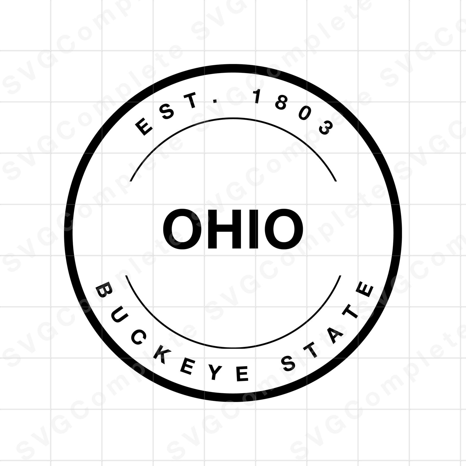 Ohio Svg State of Ohio Svg Tshirt University of Ohio State Sweatshirt ...