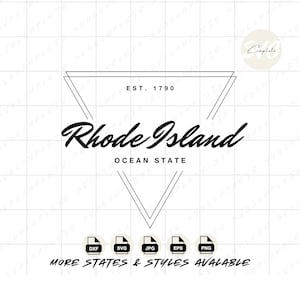 Rhode Island svg Ocean state svg Rhode Island svg state of Rhode Island State Nickname Sweatshirt svg Rhode Island png Cricut Silhouette