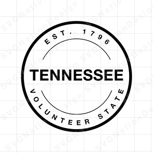 Tennessee SVG, staat Tennessee SVG, Universiteit van Tennessee SVG, tshirt sweatshirt, afdrukbare SVG, PNG, clipart, Cricut & silhouet
