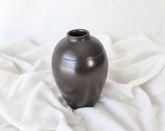 Florero de cerámica de estilo japonés moderno decorativo para flor solitaria