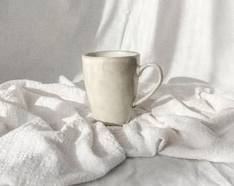 Taza de café 250 ml en cerámica artesanal Estilo vintage Hermosa taza Taza de té con asa