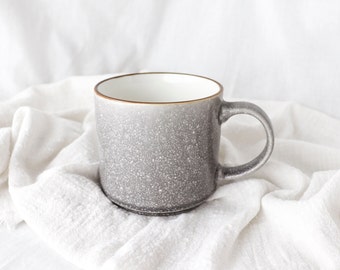 Taza de café 400 ml en cerámica artesanal Estilo vintage Hermosa taza Taza de té con asa