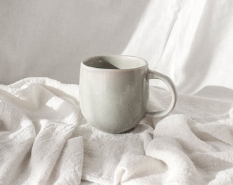 Taza moderna Taza de café 350 ml Taza de té grande de cerámica artesanal con asa