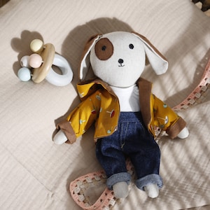Organic stuffed dog best sale
