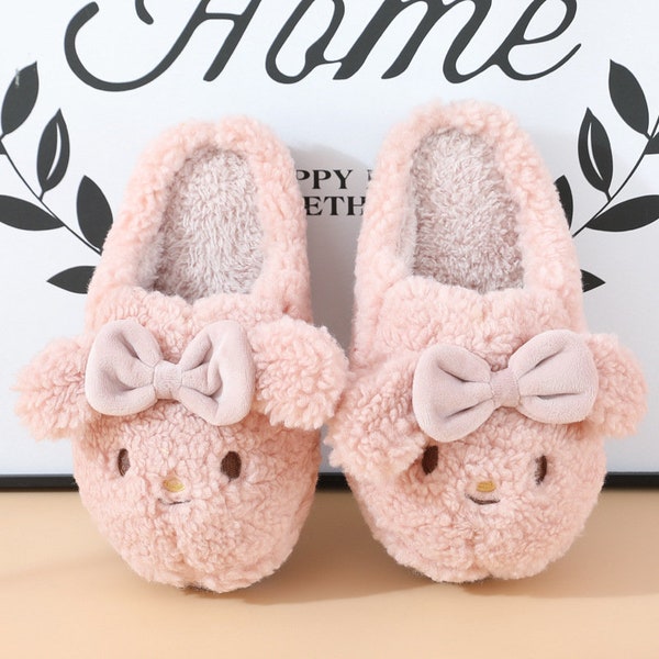 kensie bunny slippers