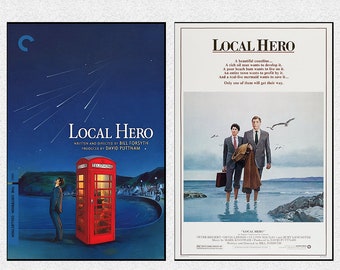 Local Hero 1983 Movie Poster Movie Art Poster Wall Art Prints Canvas Film Poster Gifts