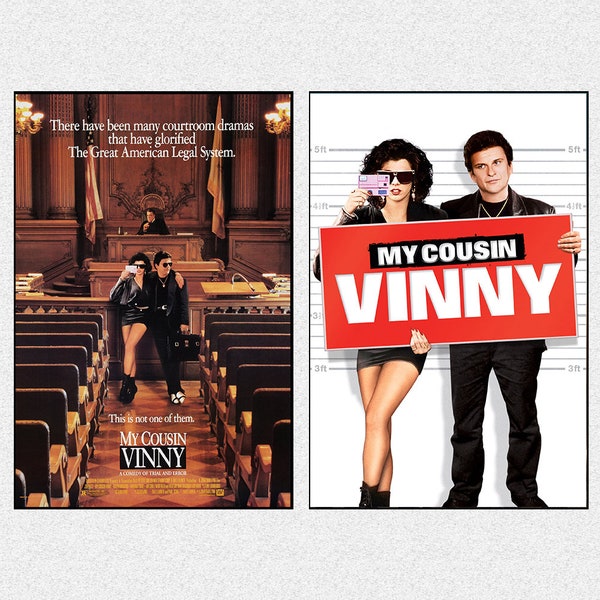My Cousin Vinny 1992 Movie Poster Movie Art Poster Wall Art Prints Room Decor Canvas Film Poster Geschenken