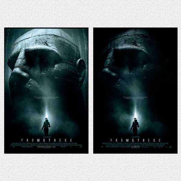 Prometheus 2012 Movie Poster Japan Movie Art Poster Wall Art Prints Room Decor Canvas Film Poster Gifts